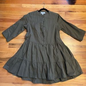 Apiece Apart Maurino drop waist mini dress